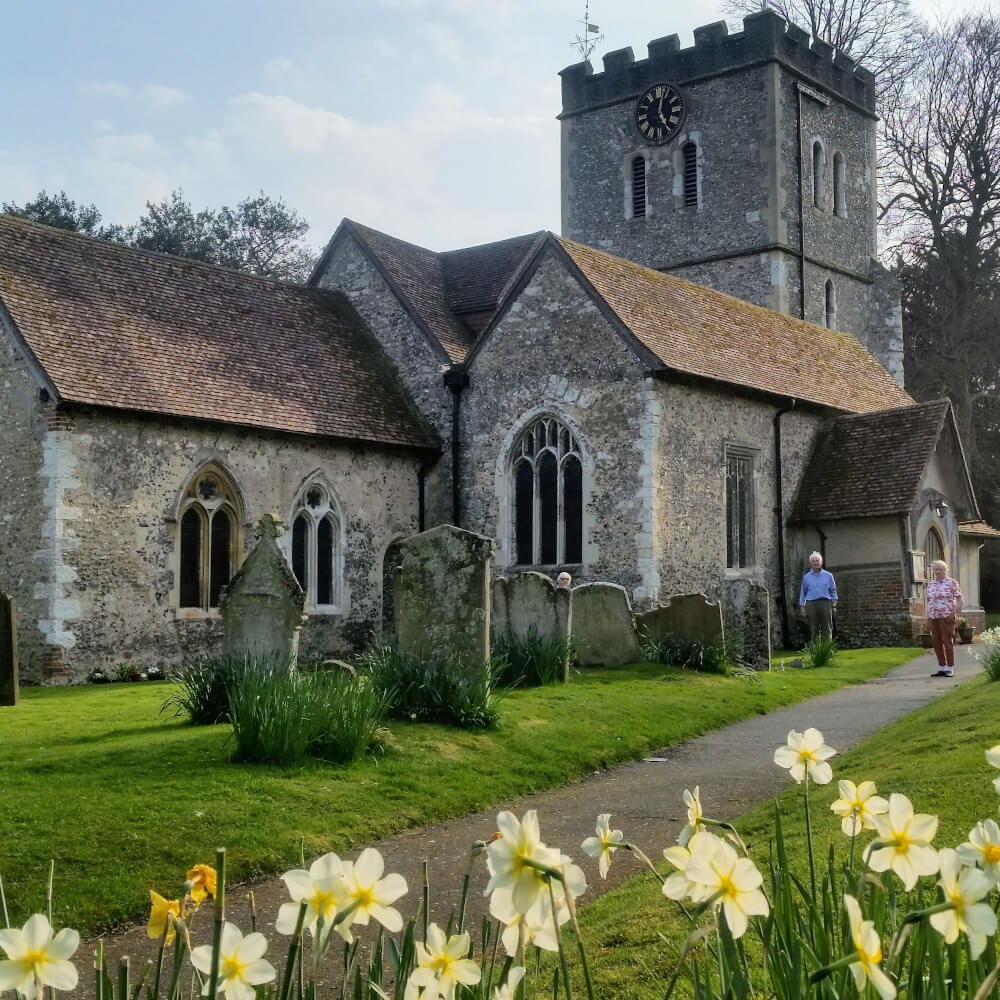 St John the Baptist church in Little Marlow