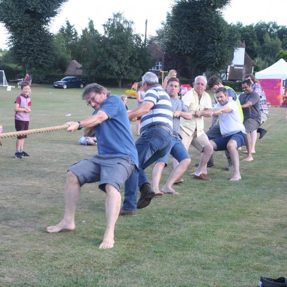 Tug of war at Little Marlow village fete